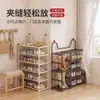 Zapatero para entrada de casa, estante de almacenamiento multicapa con orejas de gato para apartamentos pequeños, dormitorios estudiantiles y viviendas de alquiler, organizador de zapatos