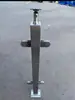 Columnas de Escalera de Acero Inoxidable 304, Hojas Grandes para Proyectos, Barandillas para Balcones Interiores y Exteriores para Centros Comerciales, Columnas de Subterráneo de Vidrio