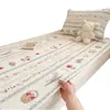 Cobertor de Cama Matelassado de Algodão para Dormitório de Estudante Universal Quatro Estações Solteiro Lençol de Algodão Puro Colchão Antiderrapante 90x190 Colchão Fino