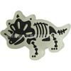 Zapatos de goma blanda de PVC de dinosaurio fluorescente, hebilla decorativa para agujero de zapato, flor de zapato, Amazon al por mayor en stock
