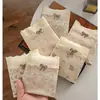 Calcinha feminina de renda estampada vintage, cintura média, algodão puro, fundo antibacteriano, laço de renda, calcinhas para meninas, fornecimento no atacado