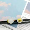 Bandeja de Flores de Metal Jade Sintético Estilo Chinês Fivela DIY Colete Cheongsam Botão Decorativo