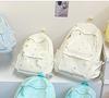 Mochila Escolar Fofa com Estampa de Estrela, Mochila Feminina, Estudante do Ensino Fundamental, Estudante do Ensino Médio, Grande Capacidade, Popular, Mochila Escolar para Aulas