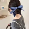 Elástico de Cabelo Elegante de Alta Qualidade para Rabo de Cavalo, Acessório de Cabelo para Coque, Scrunchie de Chiffon Multicamadas Leve da Moda Coreana Atacado