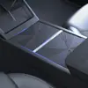 Adequado para a Nova Versão do Modelo 3/Y da Tesla Filme para Controle Central Filme Protetor Almofada de Silicone Acessórios Internos Tapete Antiderrapante