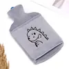 Bolsa de Água Quente Portátil Compressa Quente Barriga Bolsa de Água Quente Fofa Bolsa de Mão Quente Cheia de Água Modelo Múltiplo Bolsa de Água Quente Pelúcia Cheia de Água