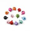 Campana de Pintura en Spray de Hierro de 14 mm Pulsera de Cuentas Hecha a Mano DIY Collar Accesorios para el Cabello Material de Campana Accesorios para Cuerda del Cabello