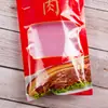 Bolsas Universales para Empaque de Embutidos, Bolsas con Cierre para Embutidos Ahumados de Especialidad de Granja, Bolsas de Plástico con Cierre de Cremallera para Embutidos Sellados