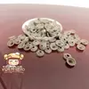 Boneca com olhos e nariz fivela traseira plug fivela protetora acessórios DIY feitos à mão A2