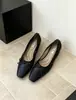 Primeiro Encontro Sapatos Baixos de Camurça Retro Franceses Sazonais para o Trabalho com Laço para Mulheres Outono 2026 Novos Sapatos Mary Jane de Calçar