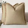 Fronha Estilo Boêmio Moderno de Luxo Leve Fronha de Almofada para Decoração de Casa Transfronteiriça Almofada de Encosto Almofada de Sofá para B&B
