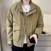 Roupas Masculinas 2026 Nova Jaqueta Masculina Primavera e Outono Tendência Fashionável Bonita Top Roupa de Trabalho de Alto Padrão Jaqueta de Primavera Roupas