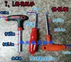 Equipo de Exposición Stand Estándar de Exposición Llave de Cerradura Juego de Cinco Cabezas Llave de Cerradura de Tres Tarjetas Llave de Carraca de Retorno Automático