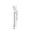 Amazon Cuchillo, Tenedor y Cuchara Acero Inoxidable 430 Cuchara de Postre Vajilla Occidental Juego de 20 Piezas Mango Cuadrado Martillado Juego de Cuchillo y Tenedor para Bistec
