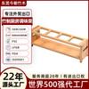 Fábrica de Armazenamento para Exportação de Dongguan Prateleira de Madeira Personalizada para Exibição de Garrafas e Potes Armazenamento de Potes de Temperos de Óleo e Sal Cozinha de Bambu