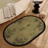 Alfombrilla para puerta de baño, especial para baño, antideslizante, absorbente de agua, de diatomeas, para inodoro, baño, alfombrilla para pies para el hogar