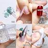 Acessórios de haste de cristal para nail art caneta de perfuração joias esfera de aço rosa bastão de faia 50 descarregados ferramentas para usar nail art
