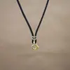 Cordão de Colar com Fivela Universal para Pingente de Jade Guanyin Buda, Cordão Ajustável Espesso para Pingente de Cristal de Jade