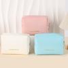Nova bolsa de cosméticos portátil grande capacidade PU bolsa octogonal portátil viagem à prova d'água bolsa de armazenamento de cosméticos bolsa de lavagem