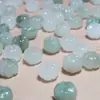 Cuentas de Calabaza Esmeralda Tianshan Cuentas Sueltas Jade Hecho a Mano Accesorios para Joyería DIY Color Jadeíta Hilo Trenzado Accesorios de Cuentas Venta al por Mayor