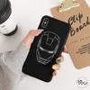 Homem de Ferro é Adequado para Capa de Celular Iphone15Pro, Personalizada Apple 15Plus Casca Macia Fosca 15 Marca da Moda Anti-Queda