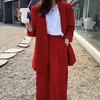 Traje Transfronterizo 2025 Nuevo Traje Estilo Coreano Blazer Casual Holgado con Hombrera Disponible en Múltiples Colores