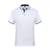 Ropa cuello solapa polo logo estampado pedido ropa de trabajo para hombre camiseta manga corta actividad empresarial camisa publicitaria bordado