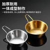 Tazón de Fideos Instantáneos Estilo Coreano, Vajilla de Acero Inoxidable 304 Resistente a Altas Temperaturas, Tazón Grande con Tapa, Tazón Doméstico de Doble Asa, Especial para Sopa de Fideos Caracol