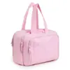 Neceser listo para usar, Neceser ligero grande de boca ancha, Neceser cosmético mullido, Bolsa de almacenamiento, Set de tocador de viaje