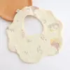 Babero de gasa de algodón puro Clase A anti-escupitajo absorbente suministros para bebé recién nacido madre y bebé al por mayor babero para bebé