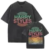 Tamanho Europeu TransfronteiriçoVintage LavadoHarry Sty Juntos Turnê 2026 Merch t