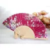 Em Estoque Leque de Bambu Estilo Chinês 21cm Atacado Leque Clássico Leque Dobrável Estilo Antigo Leque de Bambu Estilo Japonês