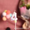 Velas de Número para Pastel Dulce Frijol Venta al por mayor transfronteriza del fabricante Xiyin Velas para Fiesta Decoraciones Creativas Coloridas para Niños Navidad