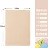 Caderno com logo personalizado A5, bloco de notas espesso de alta estética da fábrica de origem, caderno inspiracional em inglês, exclusivamente para vendas transfronteiriças