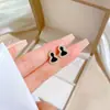 [Aço titânio corpo inteiro] brincos de cabaça com diamantes completos minimalistas brincos frios para homens e mulheres brincos personalizados de temperamento para banquete
