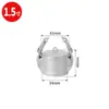 Conector rápido de acero inoxidable 304 tipo enchufe DC tapa de sellado para camión cisterna de aceite conector hembra, tamaños de 1/2 pulgada y 1 pulgada