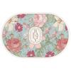 Felpudo de baño de estilo nórdico con diseño de flores, absorbente de agua, de secado rápido, lavable, resistente a la suciedad y antideslizante.