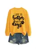 La vida es mejor con Amazon Ebay Sitio Independiente Sudaderas Casuales y Cómodas Nuevas para Mujer Otoño e Invierno