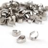 Fechos em Forma de Semente de Ferro, Fechos Desalinhados, Fechos de Clipe, Pingentes de Colar, Acessórios para Pingentes, Conectores de Pingente Feitos à Mão para DIY
