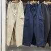 Calças/calças casuais soltas lavadas masculinas/femininas 24 novas E474100/473177