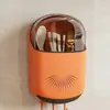 Soporte para Palillos, Jaula para Palillos, Estante de Almacenamiento de Cocina sin Taladro, Cubo de Almacenamiento para Cucharas, Organizador de Palillos de Plástico para Montar en la Pared con Drenaje