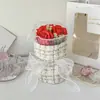Mini Buquê de Sabonetes de Rosa Estilo Francês Chanel para o Dia das Mães e Presente de Aniversário para Amigas Acompanhando a Cerimônia