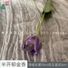 Flores de Tulipán de Colores Múltiples Estilo Europeo Abiertas a la Mitad Materiales y Accesorios DIY Hechos a Mano Pared de Flores para Bodas Arreglo Floral para Fotografía