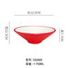 Tazón de Sombrero de Bambú Melamina Estilo Japonés Tazón de Ramen Ajisen Vajilla Comercial Tazón Picante Caliente Tazón Grande para Fideos Tazón para Sopa de Fideos Tazón para Fideos Caracol