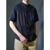 Camisa estilo nuevo 2026, estilo artístico Harajuku, moderna, casual, a la moda, versátil, simple, elegante, estilo japonés