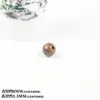 Grânulos Soltos de Sândalo Dourado 8mm Grânulos Soltos Artesanais Grânulos para Pulseira DIY 108 Acessórios Suprimento para Oficina Artesanal