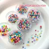 Cor Dopamina Miçangas Xiaomi Enfeites para Nail Art Miçangas de Vidro Kit de Materiais para Miçangas DIY Feito à Mão Acessórios para Broca de Unha Vestível