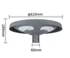 Luz de Rua Solar UFO Integrada por Indução para Jardim, Parque Comunitário, Paisagismo, LED, Processamento e Personalização, Super Brilhante, À Prova d'Água