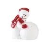 Novos Produtos de Natal Bolas de Neve Bonecos de Neve Enfeites Meias do Papai Noel Árvore de Natal Micro Paisagem Decoração Fornecimento Transfronteiriço