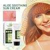 Crema Protectora Hidratante, Refrescante, Suave, Transpirable, Ligera y Cómoda con Aloe Vera Ouhoe, Crema Protectora Pre-Maquillaje